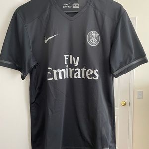 Paris Saint Germain Black Nike Jersey